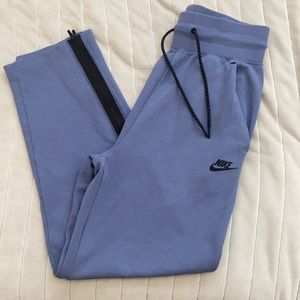 Purple Nike Sweat Pants